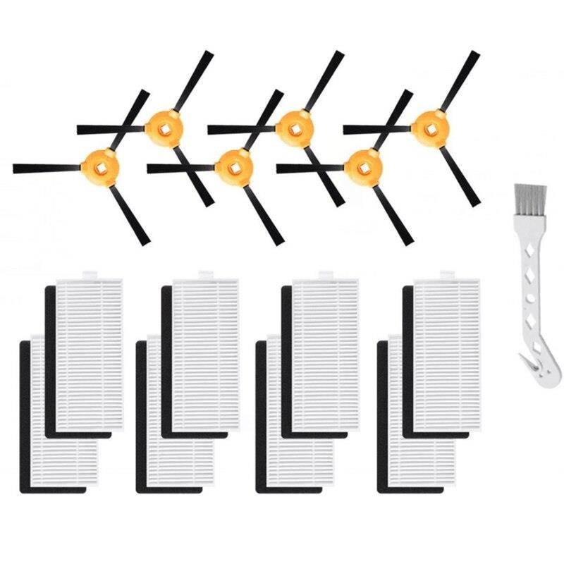 Replacement Parts for Deebot N79S Filter Side Brush Accessory Kit for Ecovacs Deebot N79S N79 Robotic Vacuum Cleaner