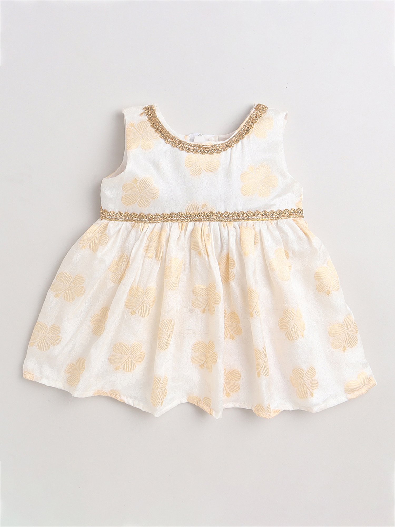 Pink Chick Kids Navy Solid Party Gowns