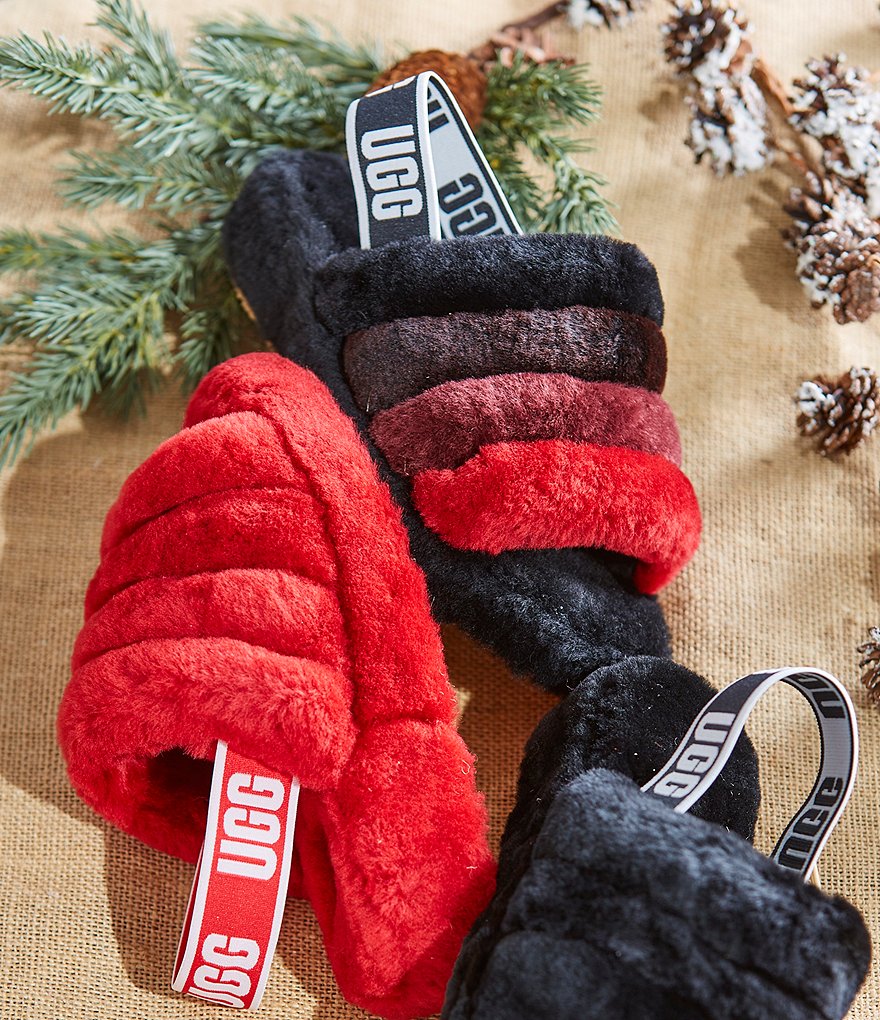 Cabernet Microfiber Terry Slippers