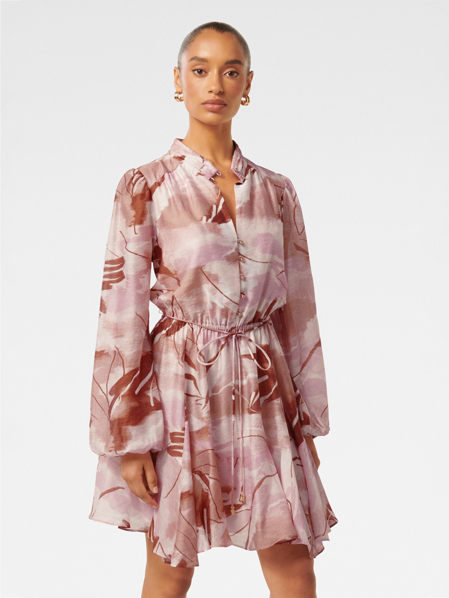 Forever New Cathee Petite Printed Skater A Line Dress