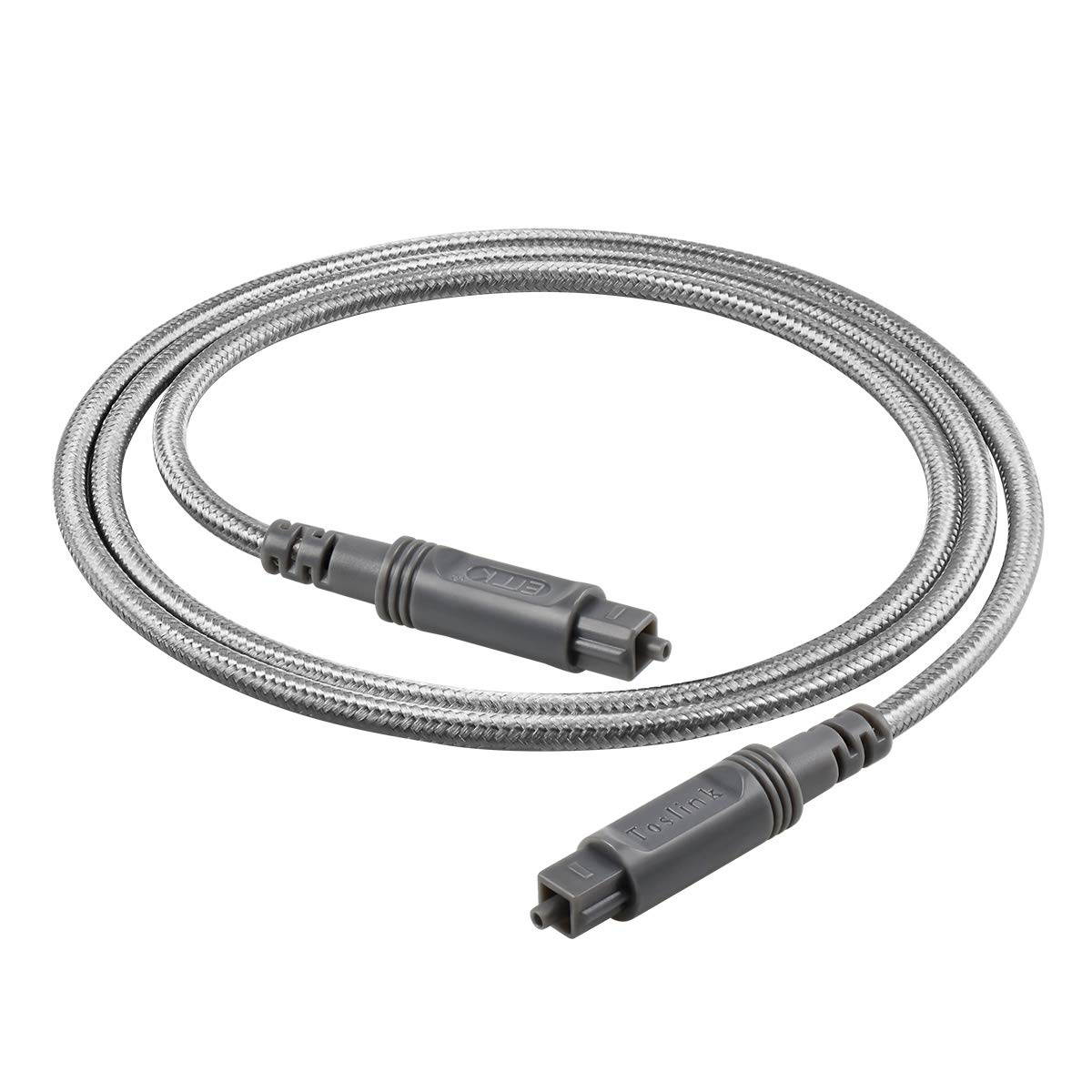 Monoprice OM4 Fiber Optic Cable - 15m (Meter) - LC/UPC-SC/UPC, Multi Mode, Duplex, 50/125 Type, 2.0mm, PVC