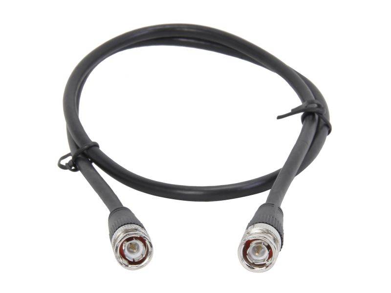 25 foot Red BJC High-flex 3G/6G HD SDI patch cable (Belden 1505F), BNC to BNC