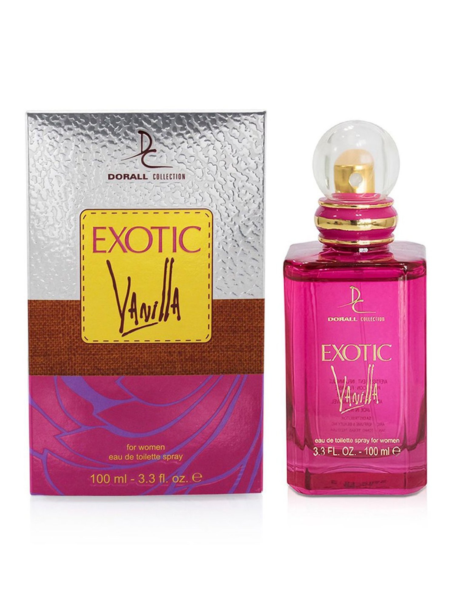 Dorall Collection Exotic Vanilla Eau de Toilette for Women - 100 ml