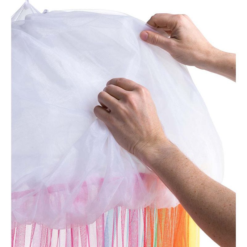 HearthSong - Rainbow Hideaway Canopy with LED Lights