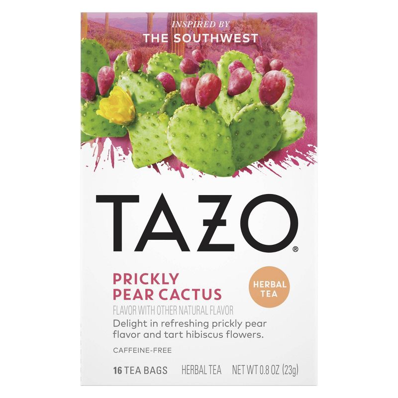 Tazo Foragers Prickly Pear Tea - 16ct