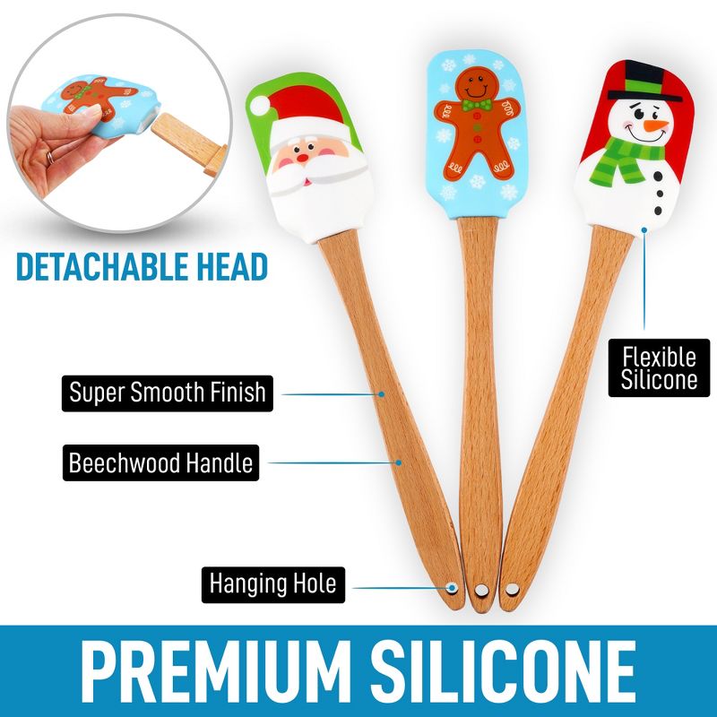 Zulay Kitchen Christmas Spatula