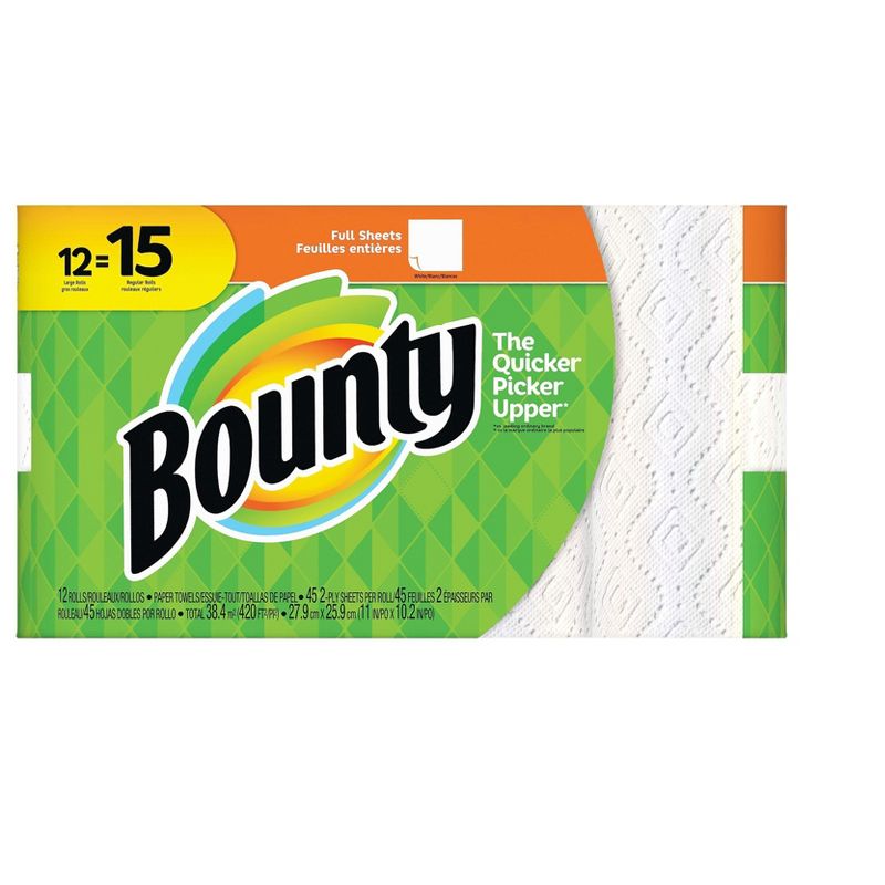 Bounty Kitchen Rolls Paper Towel 2-Ply 45 Sheets/Roll 541030
