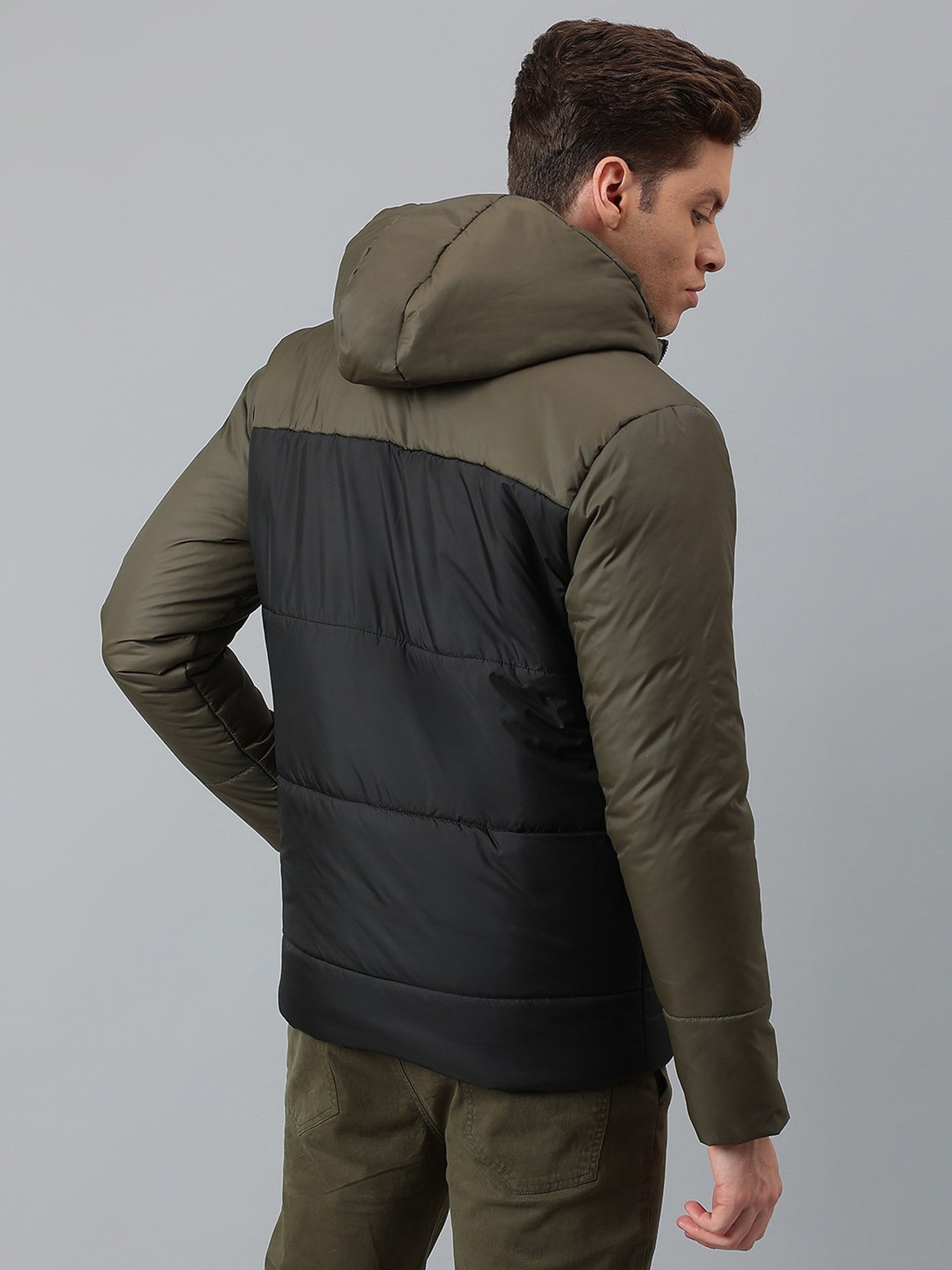 Hummel Grey Regular Fit Bomber Jacket