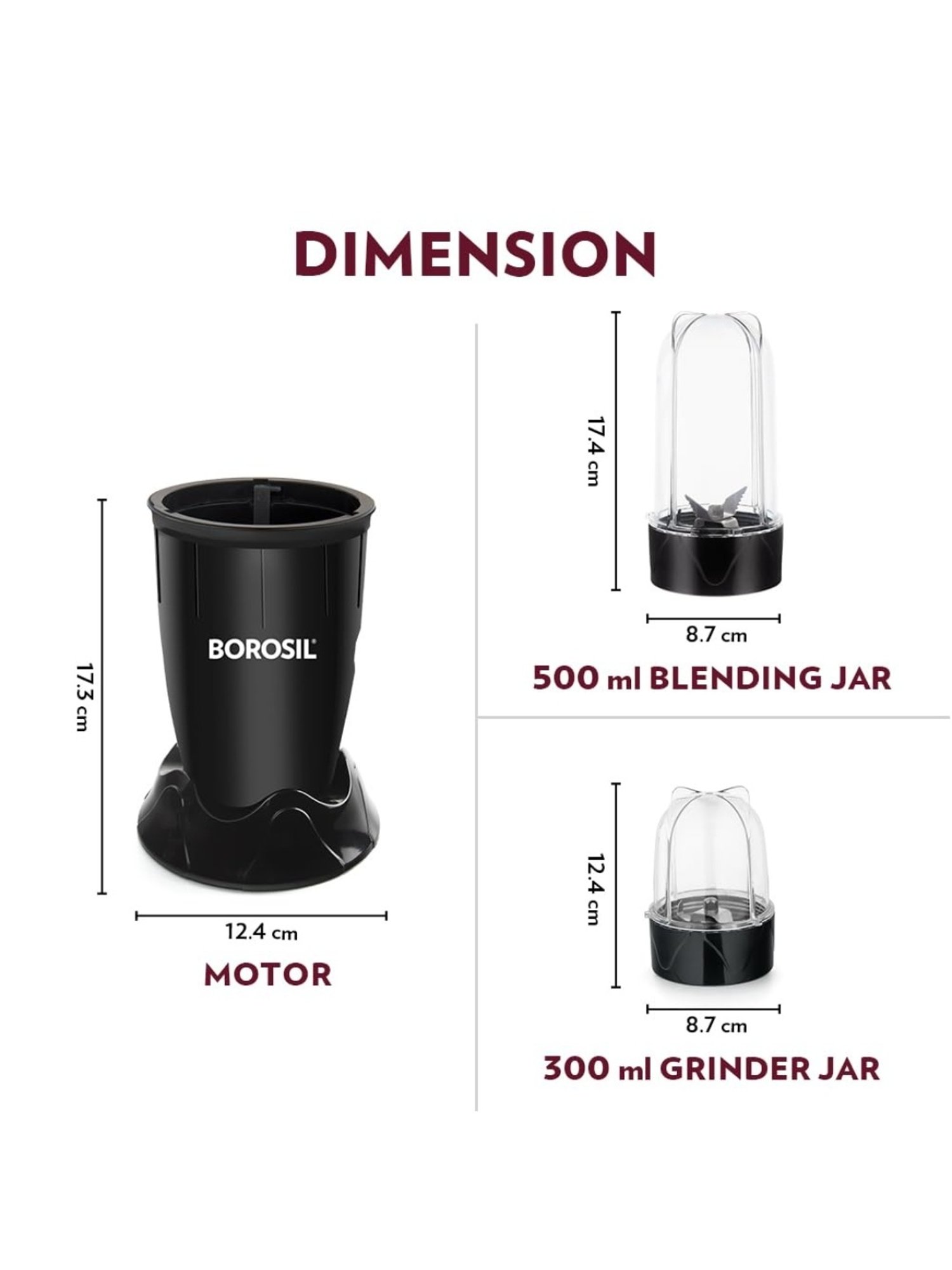 BLACK+DECKER BXCJ0101IN Citrus Juicer 30 Watt 1L (White)