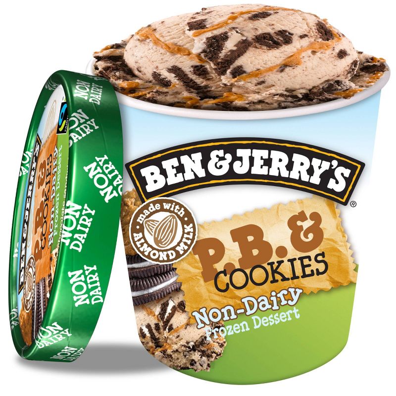 Ben & Jerry's Non-Dairy Ice Cream P.B. and Cookies Frozen Dessert - 16oz