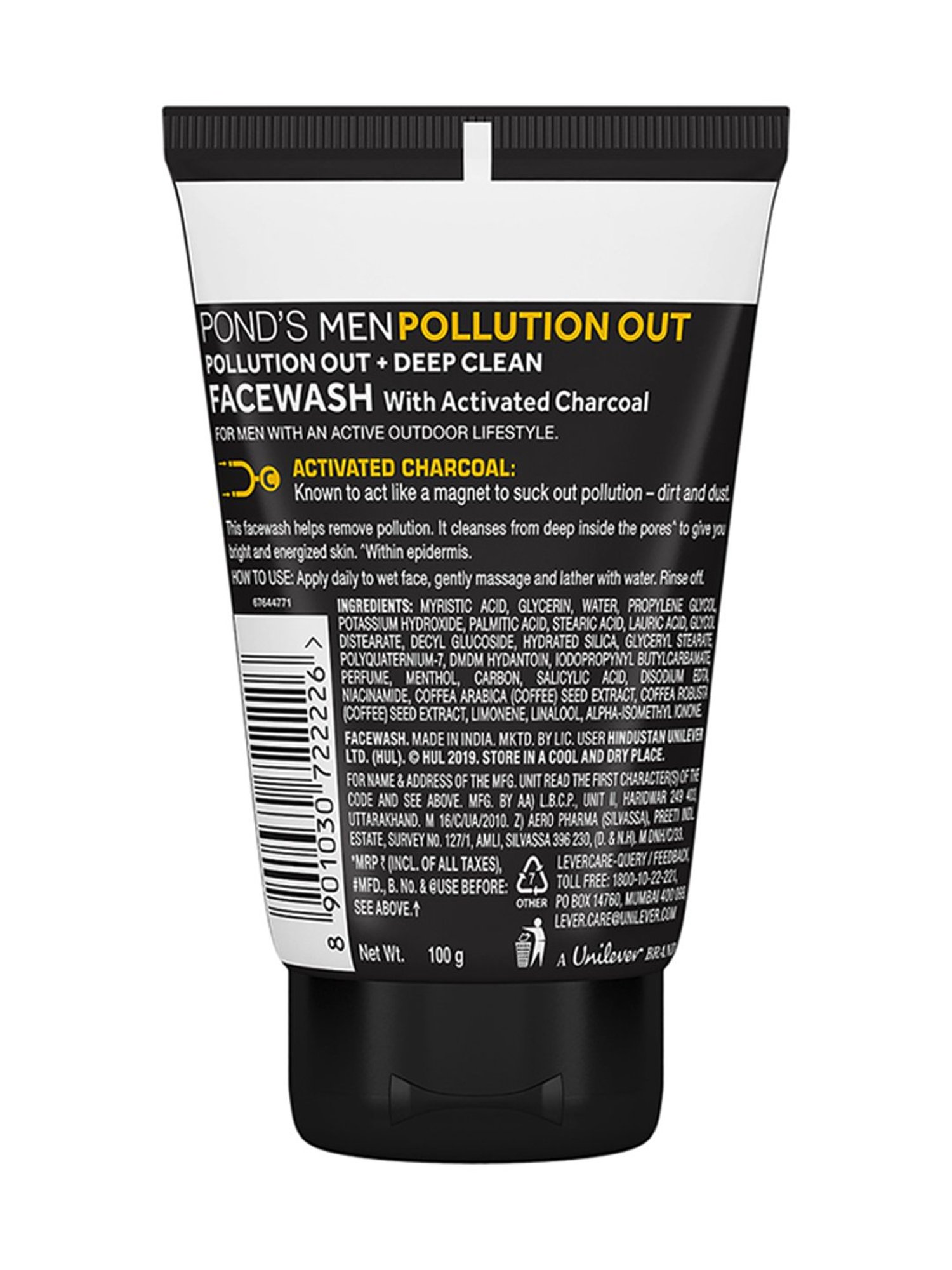 POND'S Men Pollution Out Face Wash - 100 gm
