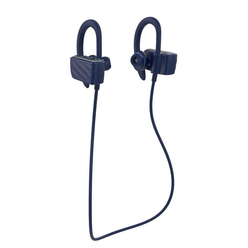 Roman S560 Bluetooth earphones, Wireless V4.1 Sweatproof Sports Workout Earbuds for Running, Stereo Noise Cancelling Headset(Blue)