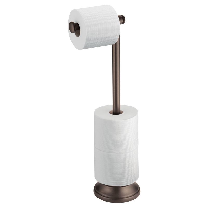 Free Standing Toilet Paper Holder Bronze - InterDesign