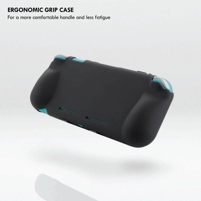 dreamGEAR Starter Kit Lite for Nintendo Switch Lite  - Carrying Case - Screen Protector - Ergonomic Grip Case - Earbud with Mic - Adjustable Stand - Cleaning Cloth - Car Charger - More