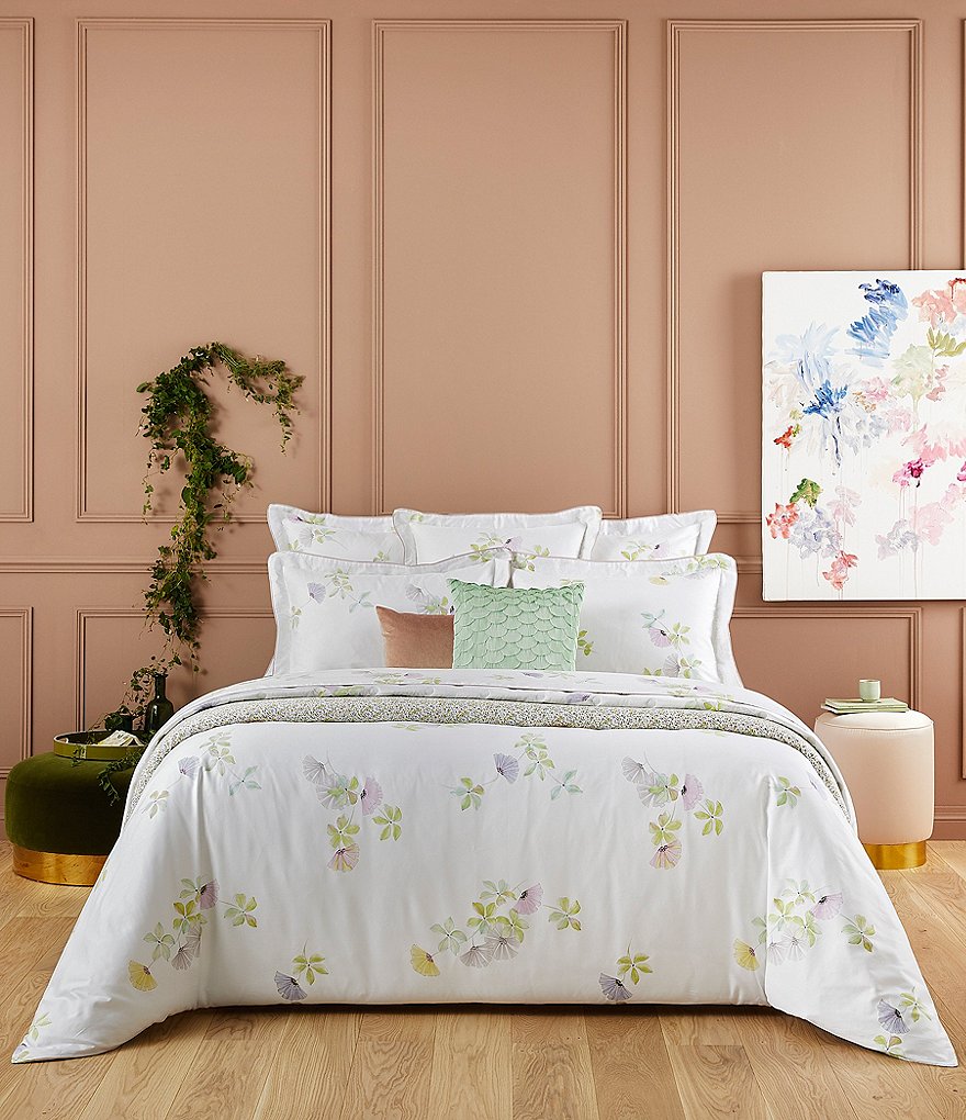 Yves Delorme Floral Epure Duvet Cover