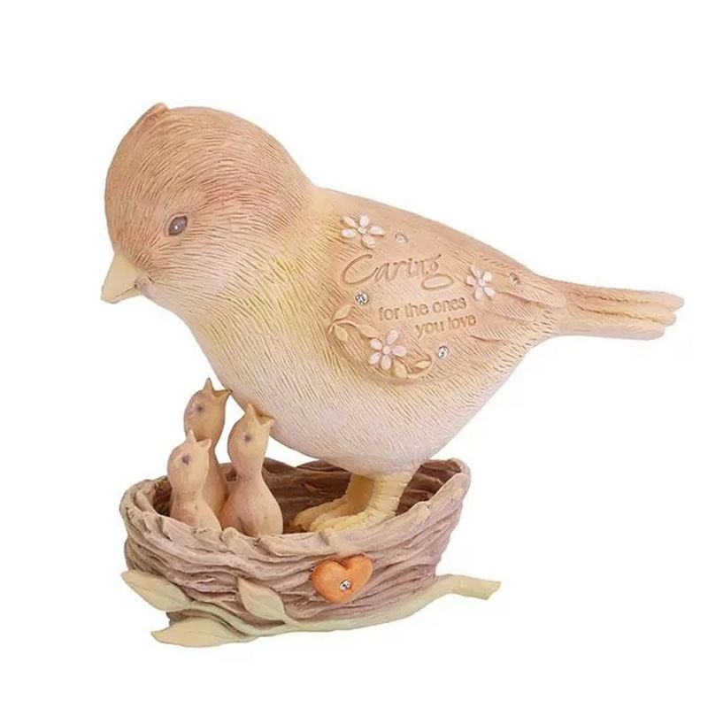 Foundations 4.0" Caring Bird Ones You Love  -  Decorative Figurines