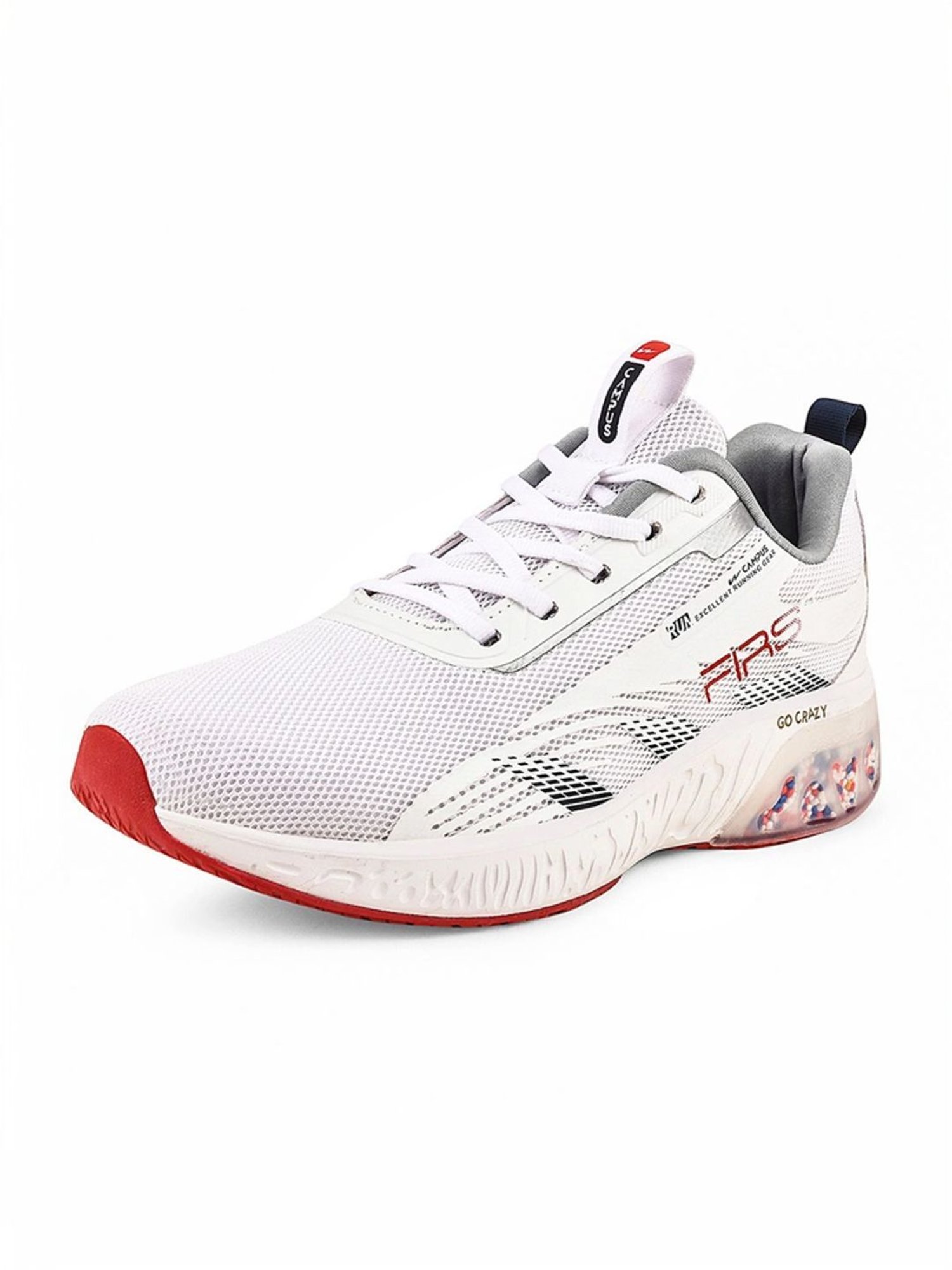 Campus Men's FIRST White Running Shoes