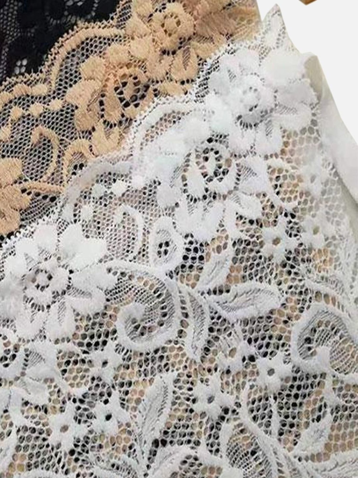 FIMS: Fashion is my Style White & Beige Bra Cleavage Covers - Pack Of 3