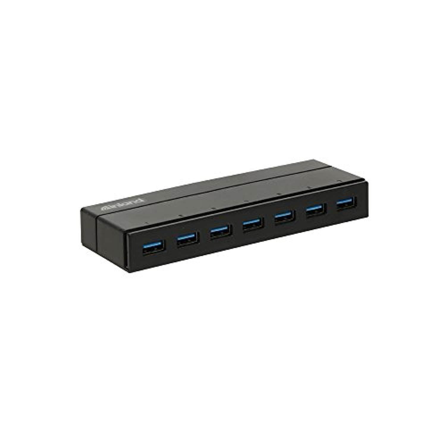 inland 7 port powered usb hub