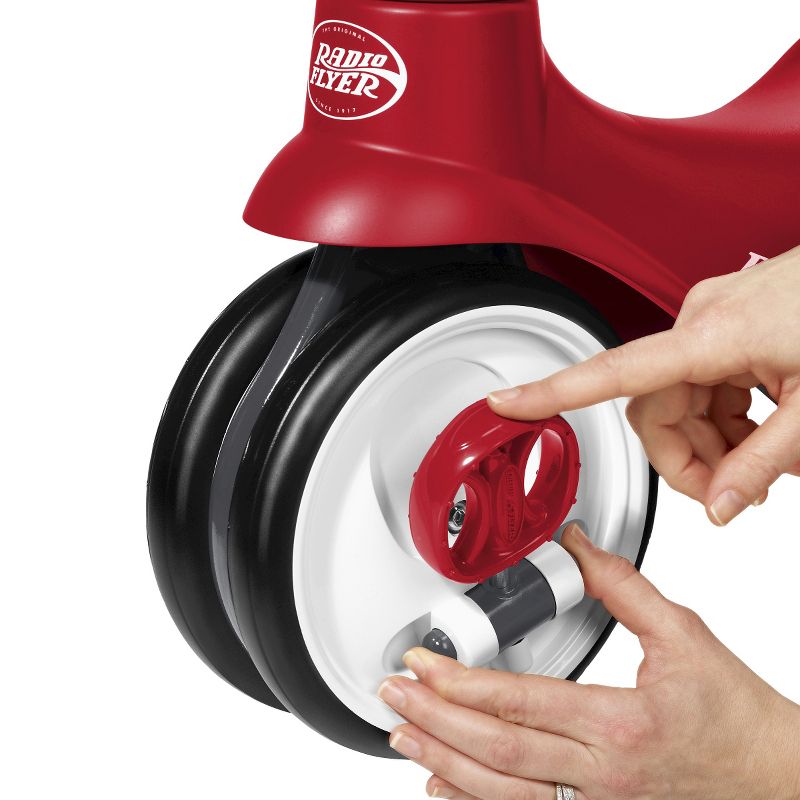 Radio Flyer Kids' Scoot 2 Pedal Scooter - Red