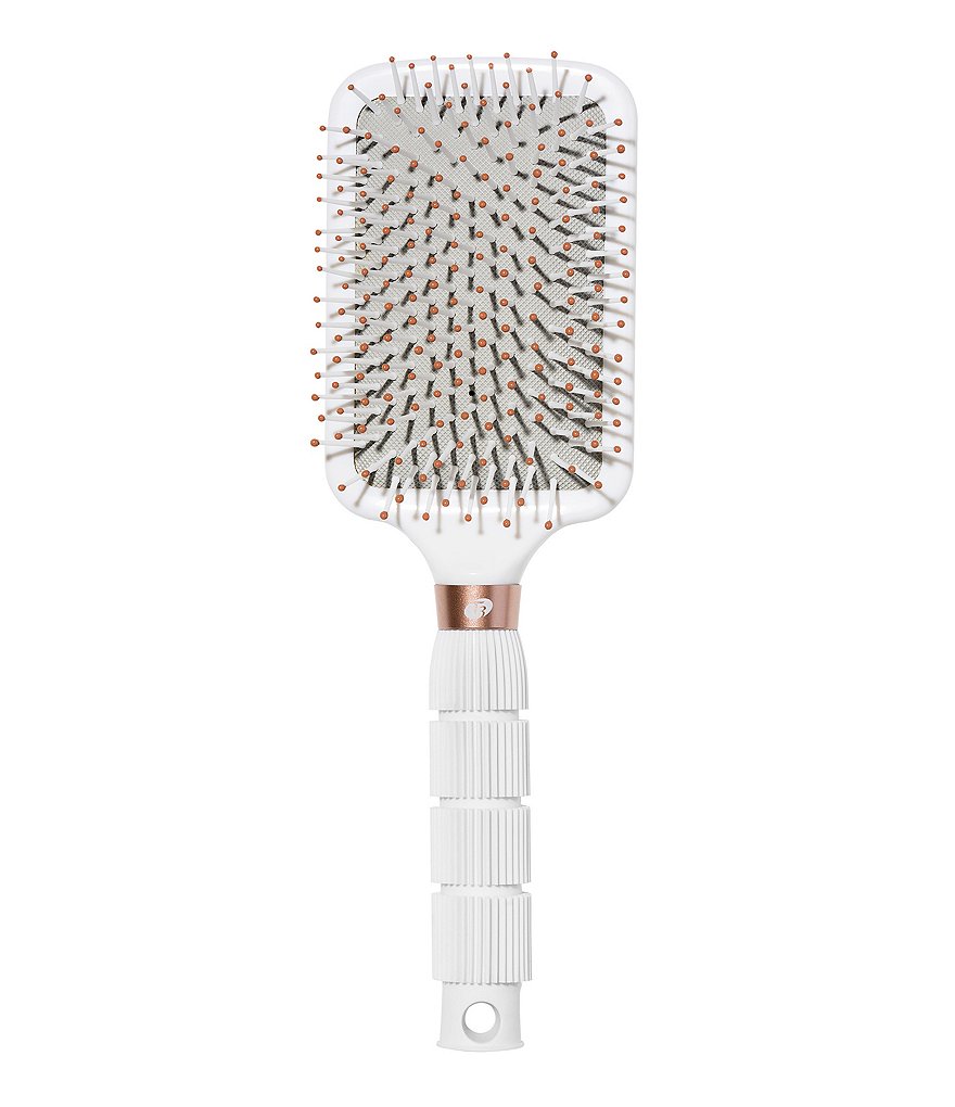 T3 Smooth White & Rose Gold Paddle Brush