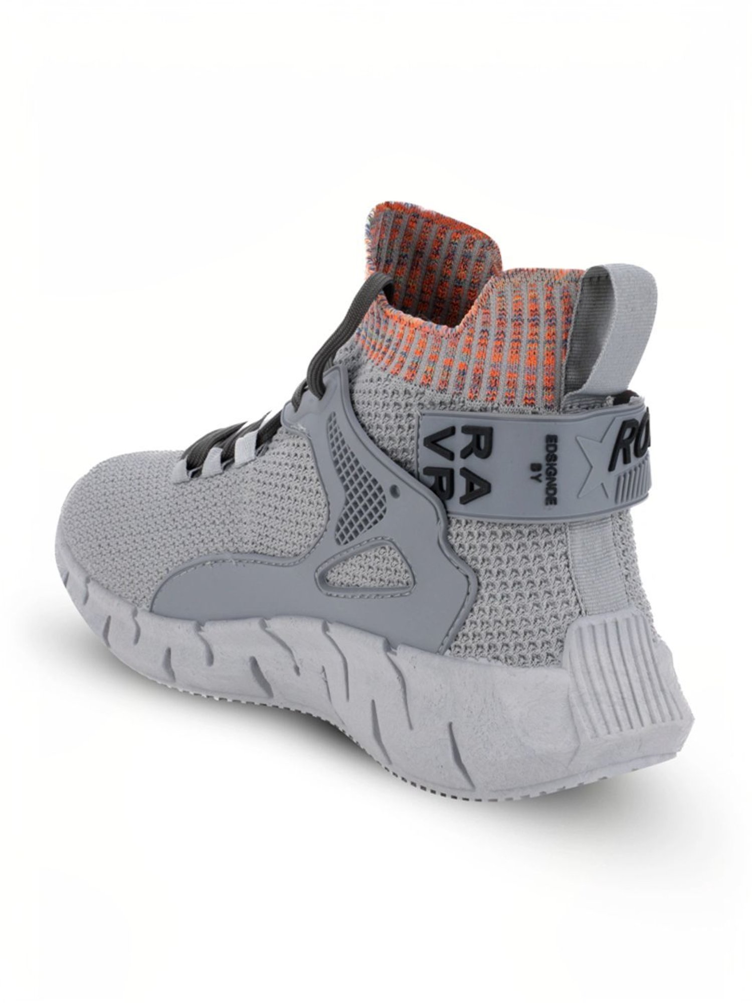 Rapid Box Men's Grey Running Shoes