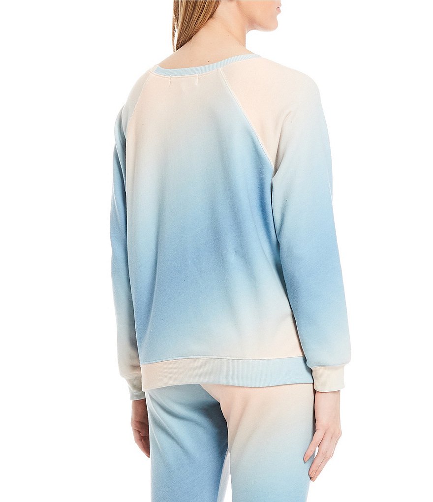 Marc New York Short Sleeve Tie-Dye Jewel Neck Tee