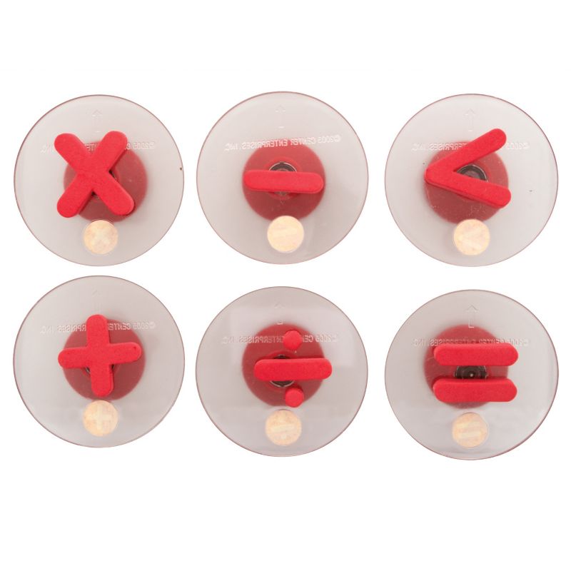 Ready 2 Learn Giant Stampers - Math Signs - Set of 10