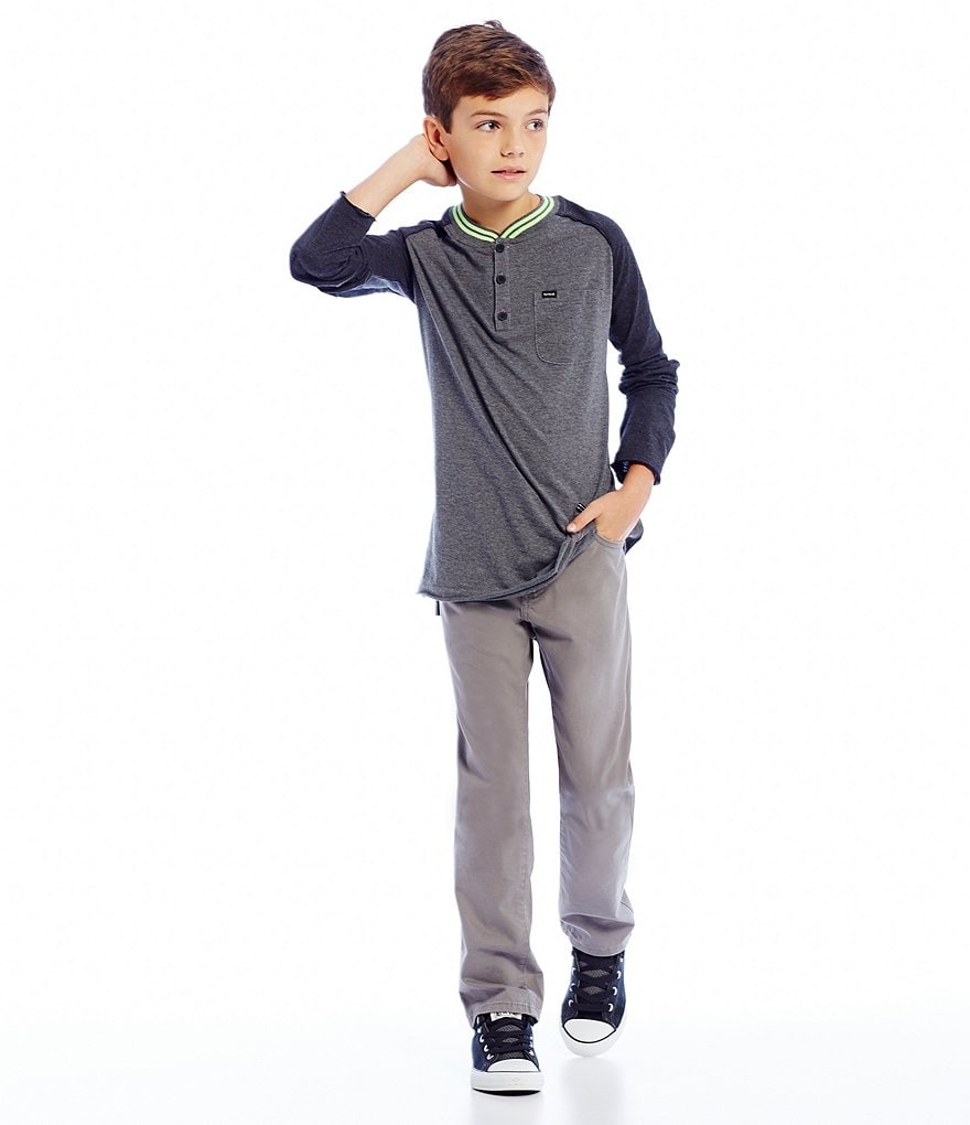 Class Club Big Boys 8-20 Stretch Twill Cargo Pants