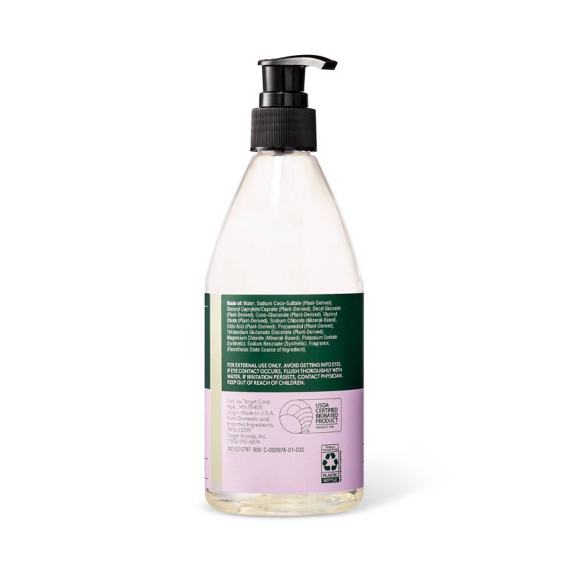 Lavender & Bergamot Liquid Hand Soap - 12 fl oz - Everspring™