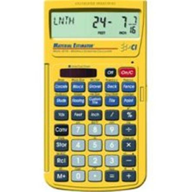 Material Estimator CALCULATED INDUSTRIES 4019