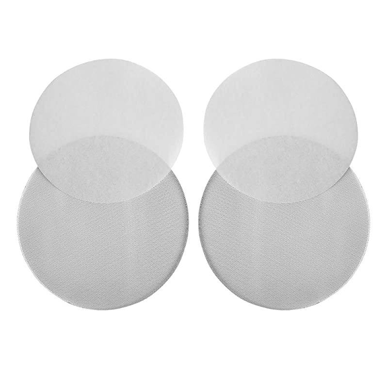 Round One Pair 65 120 Watt 2Way Round inCeiling Speakers with Pivoting 1 Titanium Dome Tweeters and Low Profile Magnetic Grilles