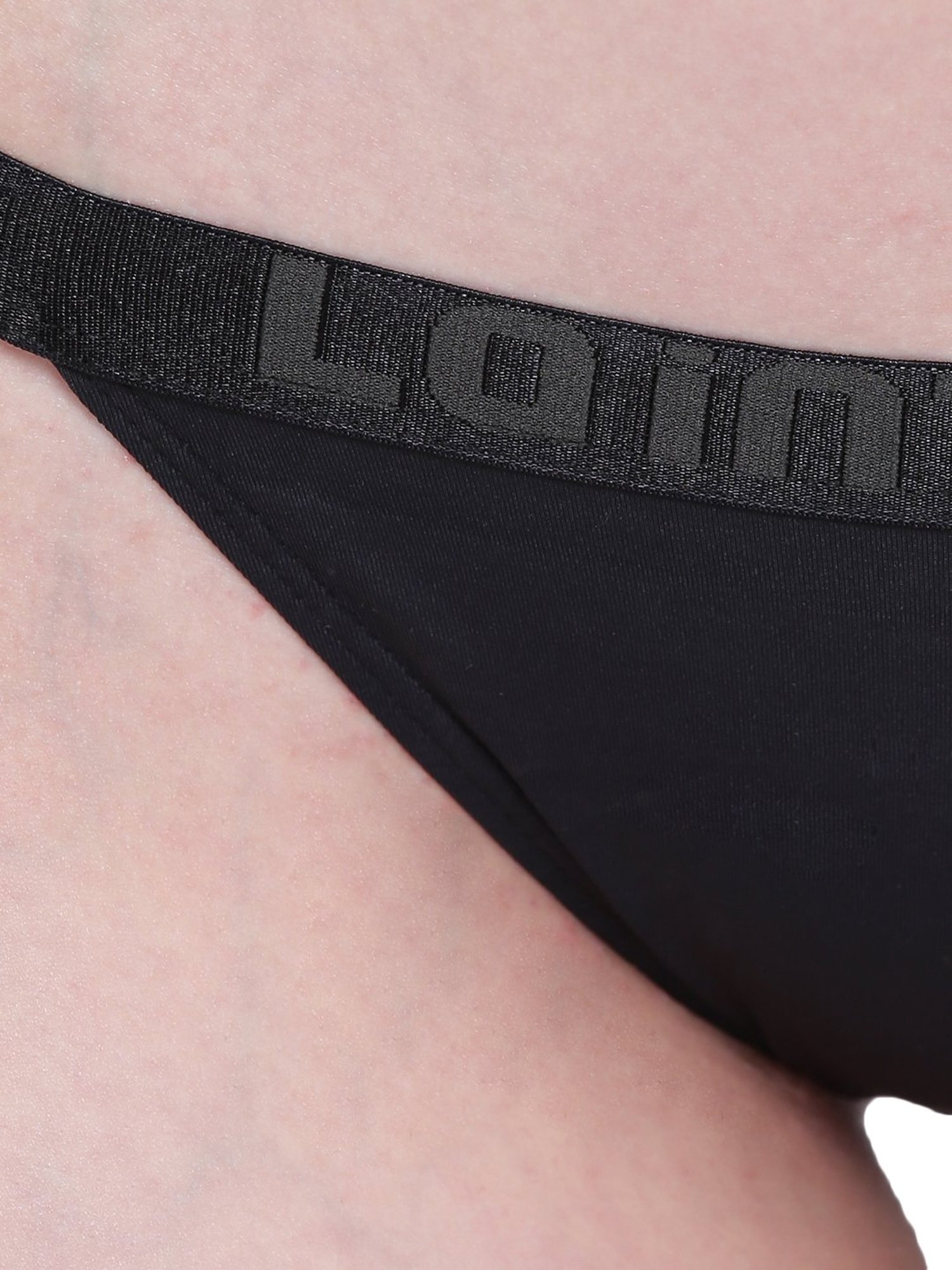 La Intimo Black G-String Panty
