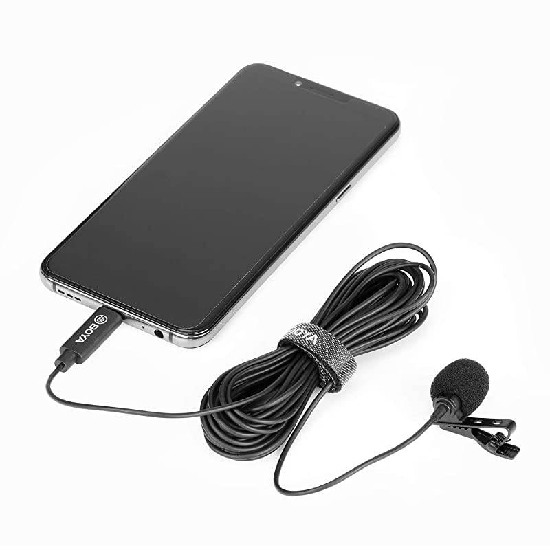 Lavalier Lightning Microphone for iOS iPhone 11 Vlog, 20 ft/6m  by-M2 Lapel Universal Mic with Lightning Plug Adapter for iPhone 11 10 X 8 7 MAC YouTube Video Facebook Live