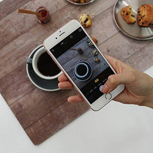 NessHome Neoprene Non-Slip Multi Purpose Desk Pad, 25"x17" (Wood)