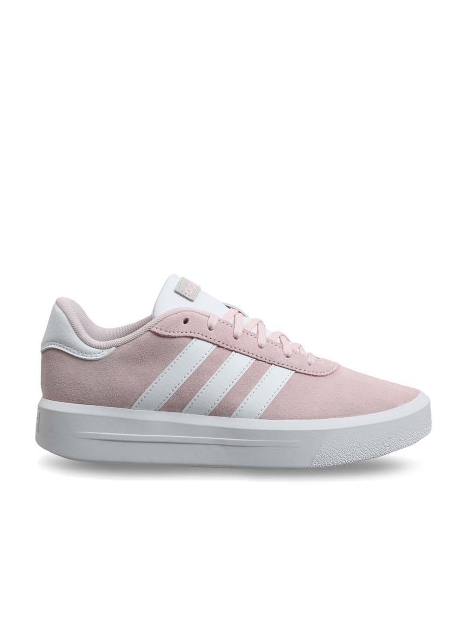Adidas Women's COURT PLATFORM Pink Skateboarding Shoes