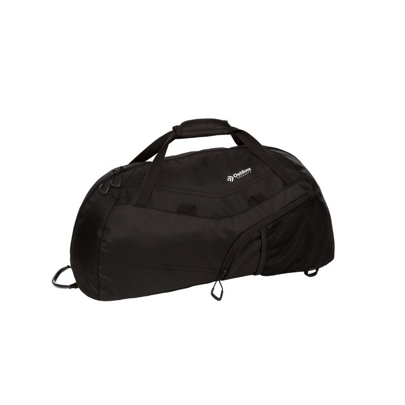 Outdoor Products 10.8" Silverwood Convertible Duffel Backpack - Black