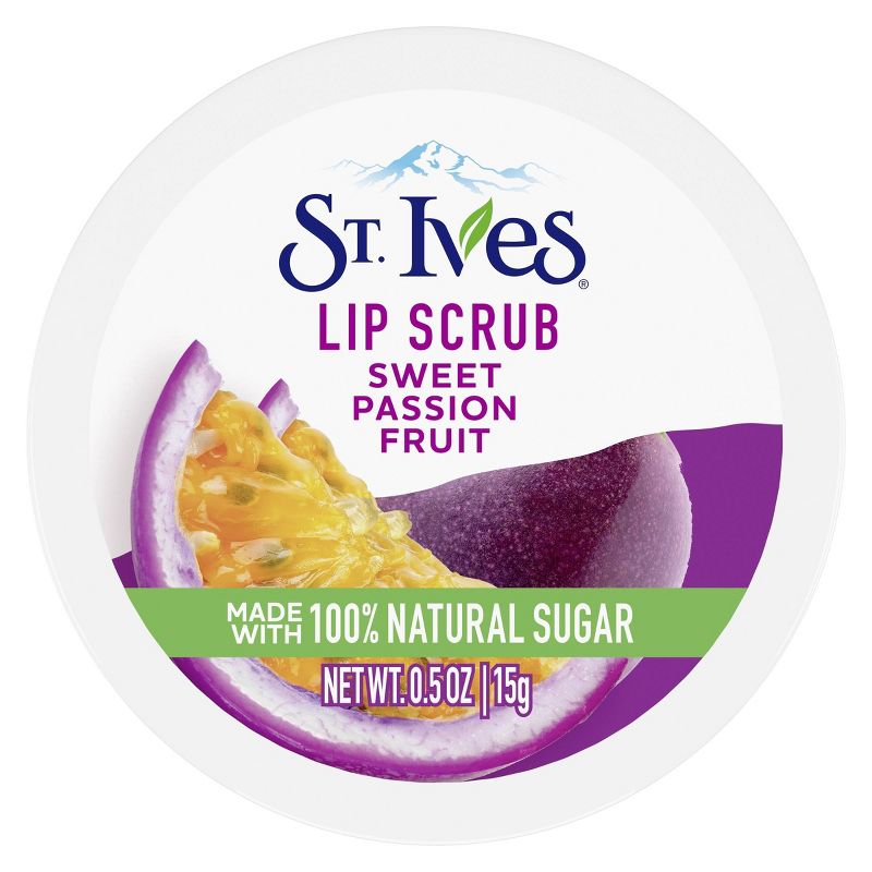 St. Ives Sweet Passionfruit Lip Scrub - 0.5oz