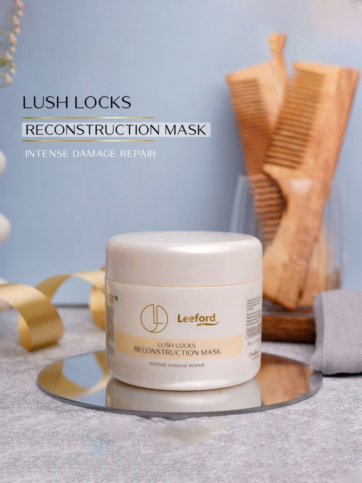 Leeford Lush Locks Reconstruction Hair Mask - 200 gm