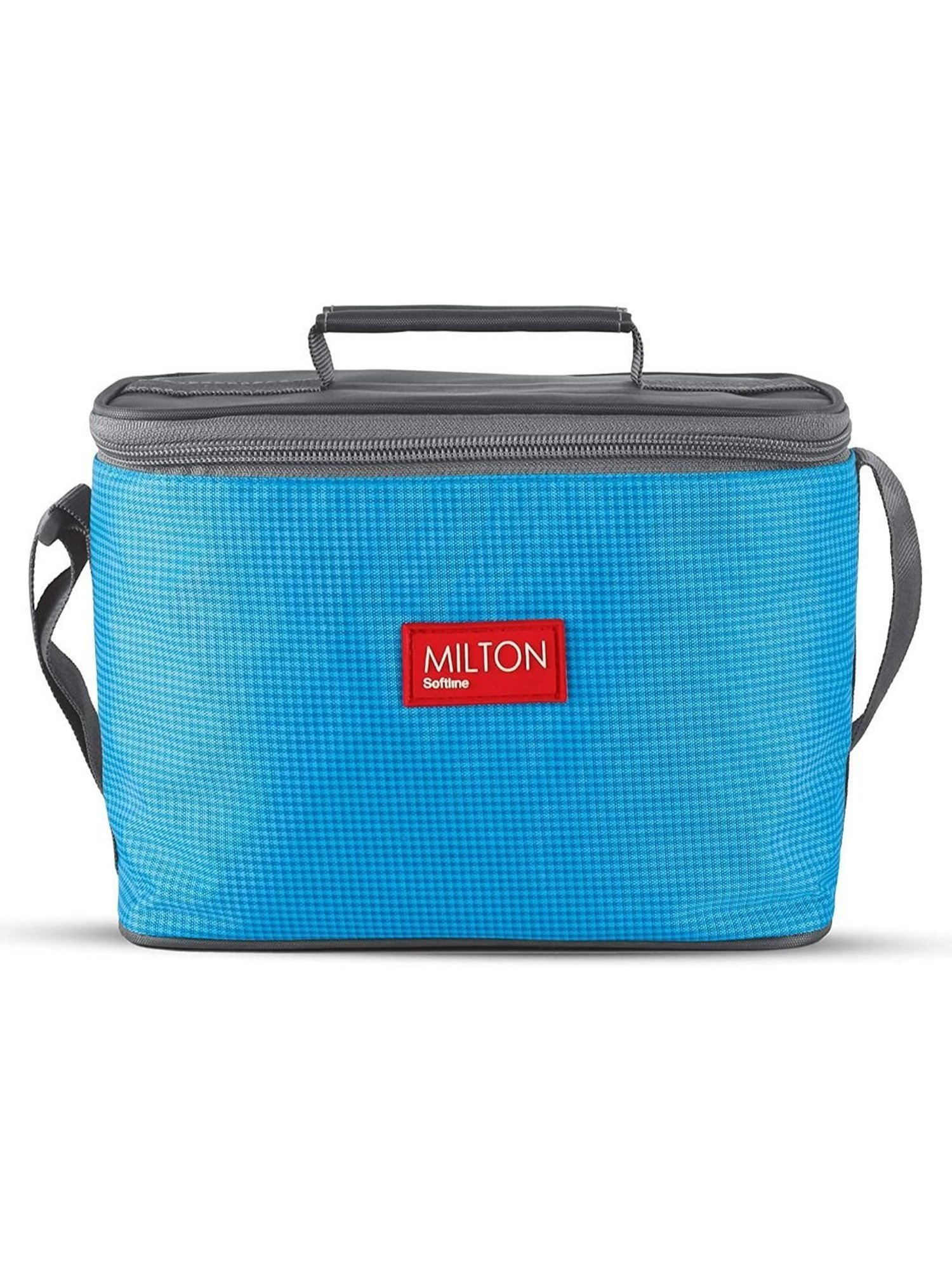 Milton Blue Stainless Steel Lunch Box With Bag