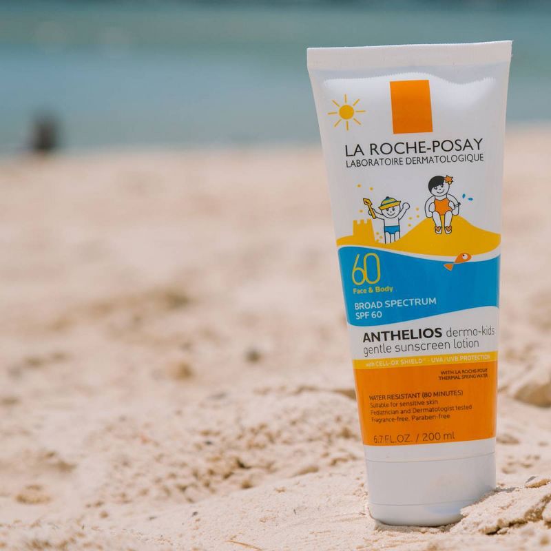 La Roche-Posay Anthelios Kids Gentle Sunscreen Lotion for Face and Body- SPF 60 - 6.7oz