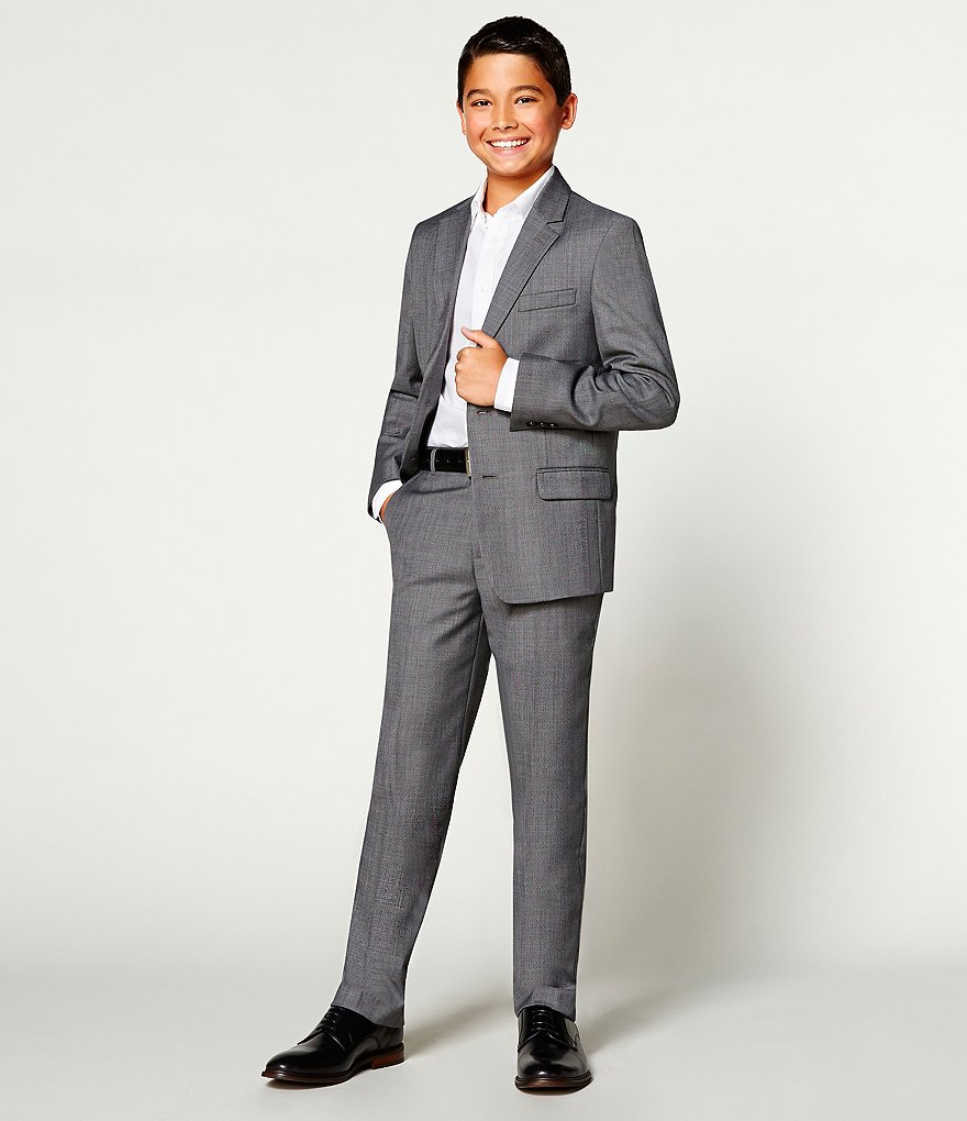 Class Club Big Boys 8-20 Husky Fit Twill Pants