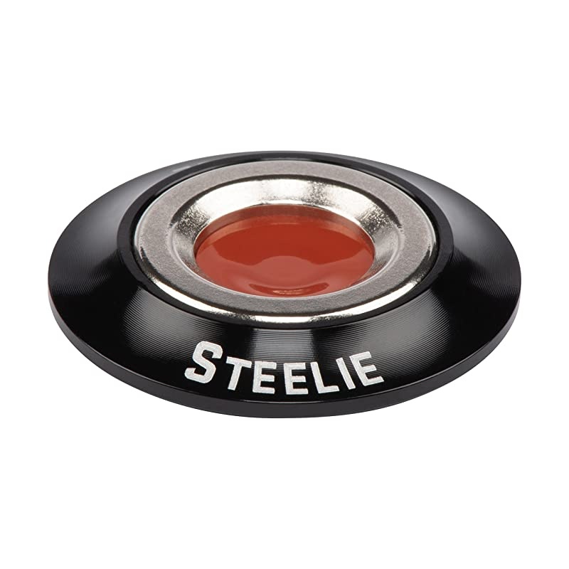 Steelie Orbiter Magnetic Socket and Metal Plate, black, one size (STO-01-R7)