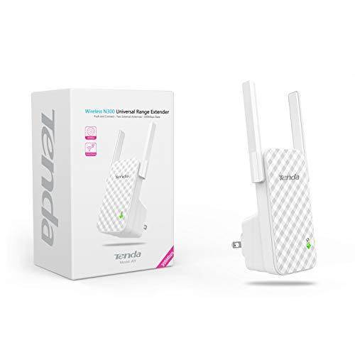 Tenda N300 Wi-Fi Wall Plug Range Extender (A9)