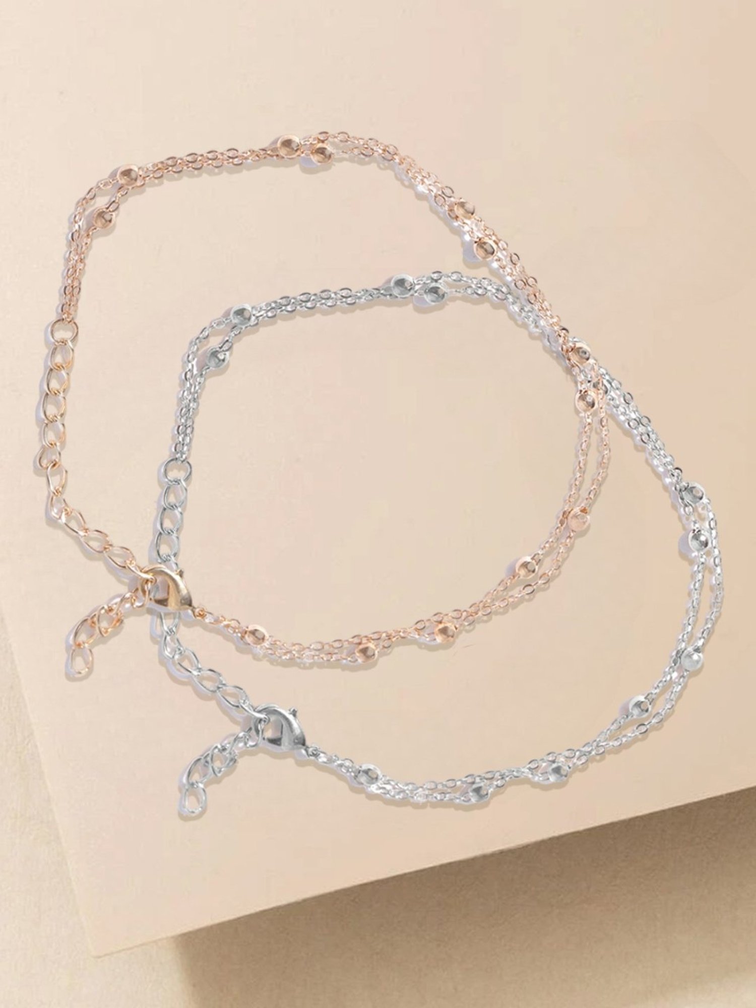 Abdesigns Gold-Plated Handpaint Wedding Doli Barat Bridal Anklets