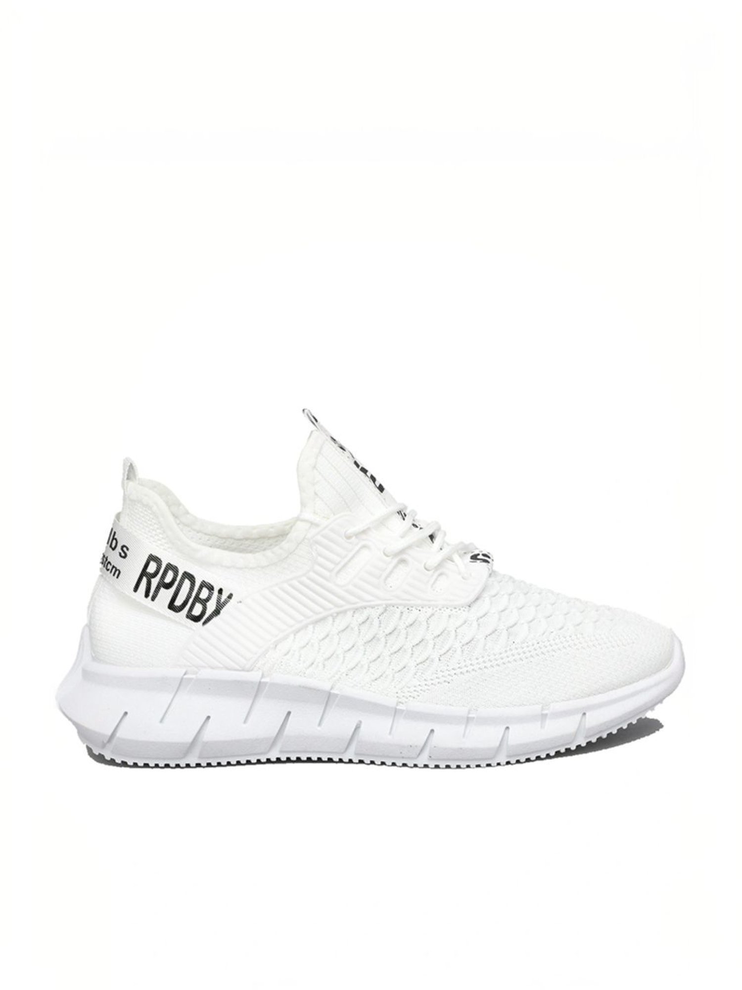 Rapid Box Men's White Running Shoes