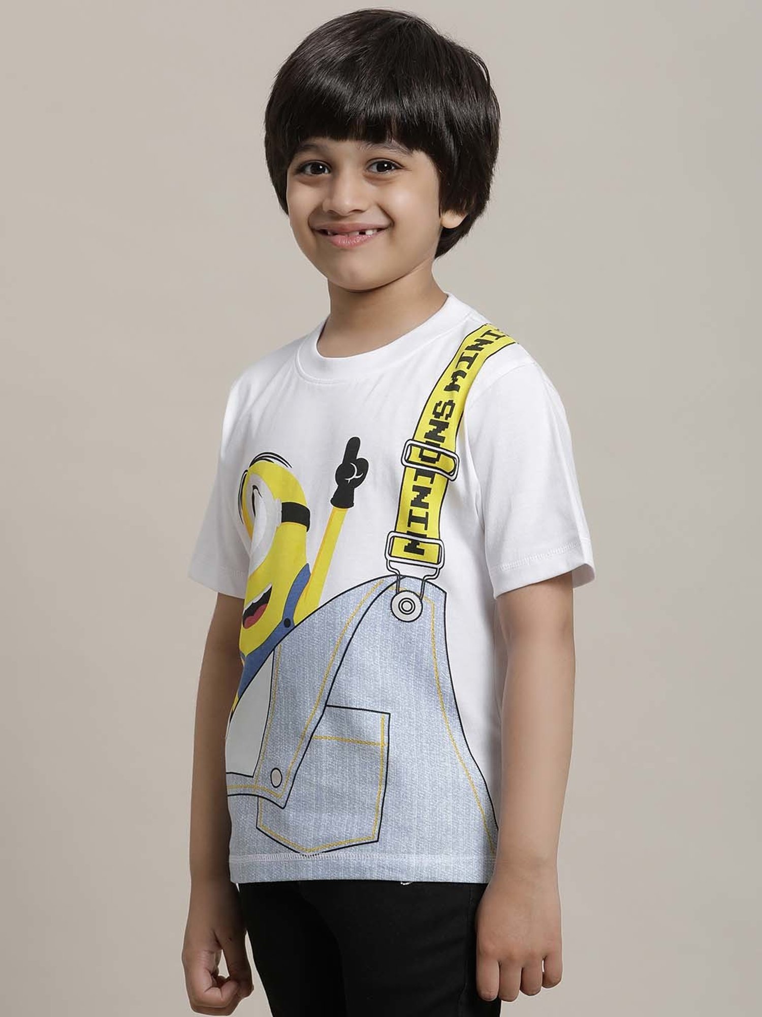 Kidsville Multicolor Cotton Printed T-Shirt