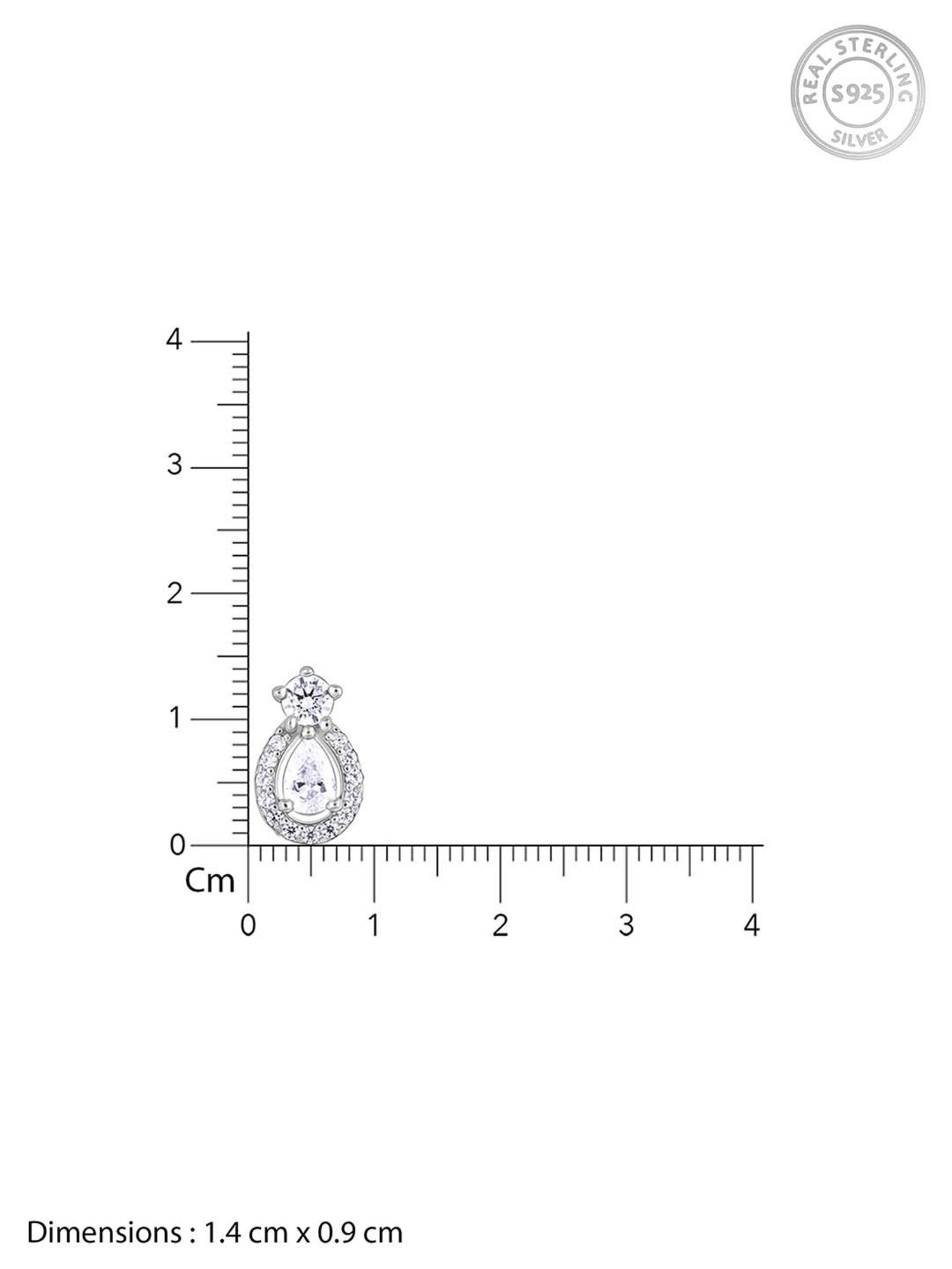 GIVA 92.5 Sterling Silver Earrings for Women