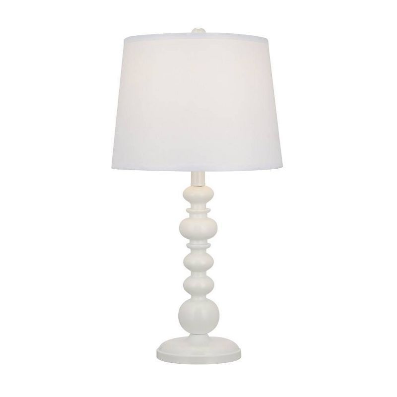 23" Balustraude Table Lamp (Includes LED Light Bulb) White - Cresswell Lighting