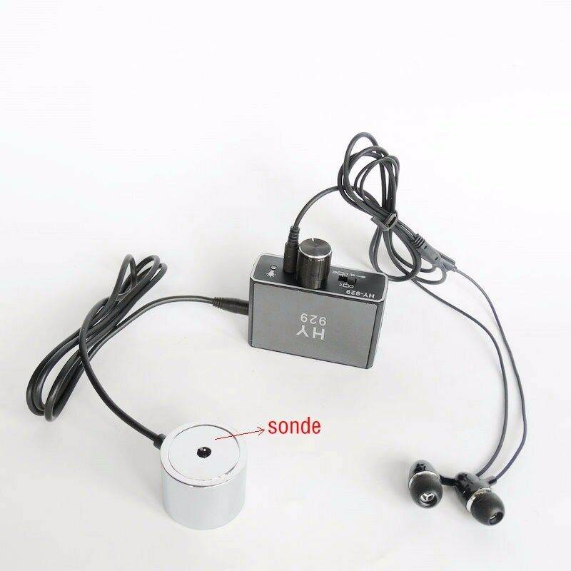 High Strength Super Sensitive Wall Microphone Voice Bug/Ear Listen Through Wall Contact/Probe Microphone Amplifier System Spy Listen Device Voice Bug HY929 F999b